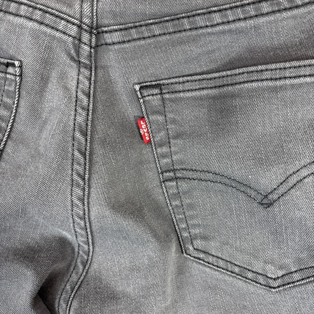 Levi's Men's Gray 511 Slim Fit Straight Leg Denim Jeans - 31x32 - Picture 6 of 7